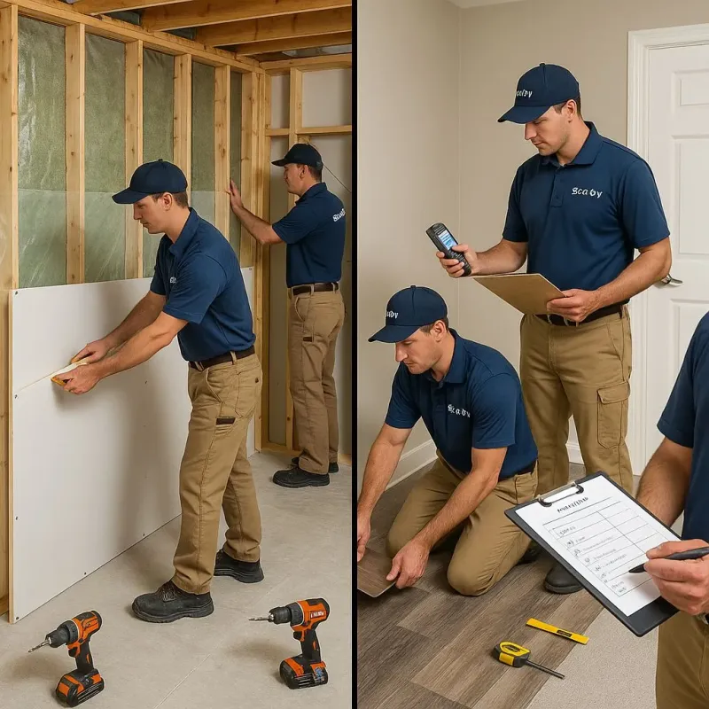 Repairs and Reconstruction process in Roosevelt, UT